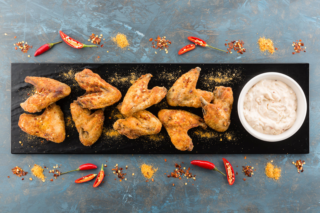 Keto Korean BBQ Chicken - Kimchi Mayo