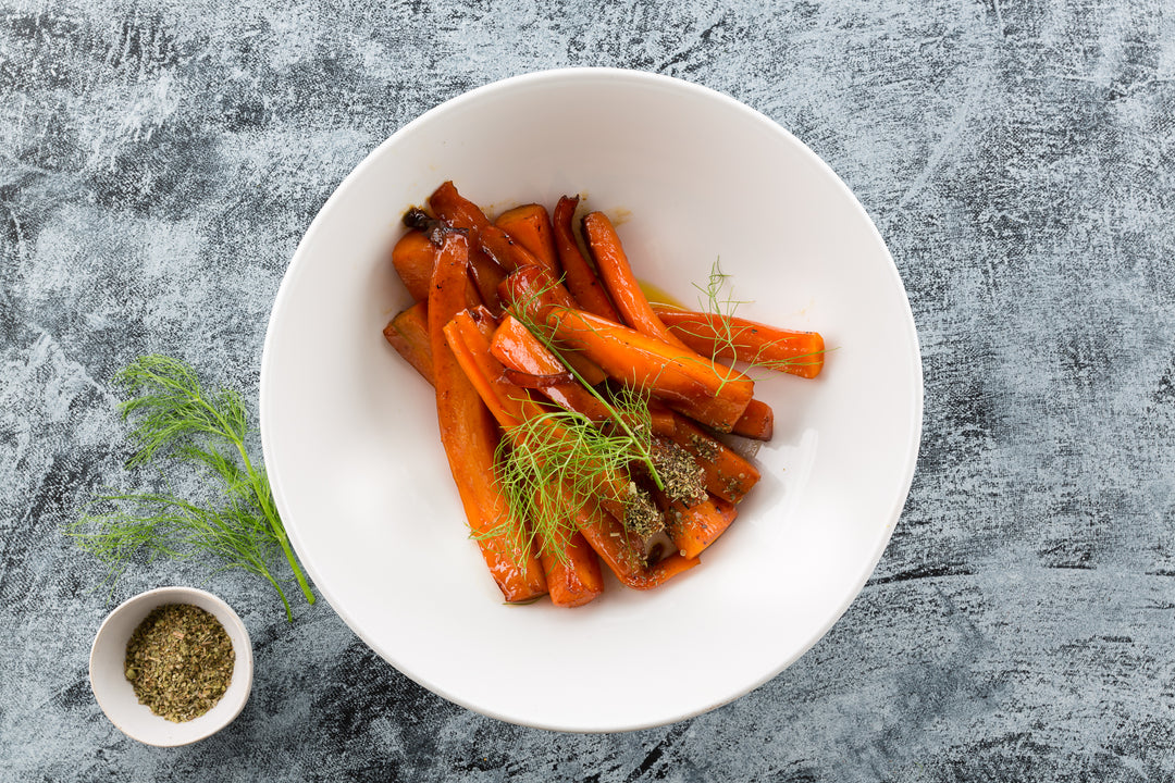 Keto Caramelised Carrots