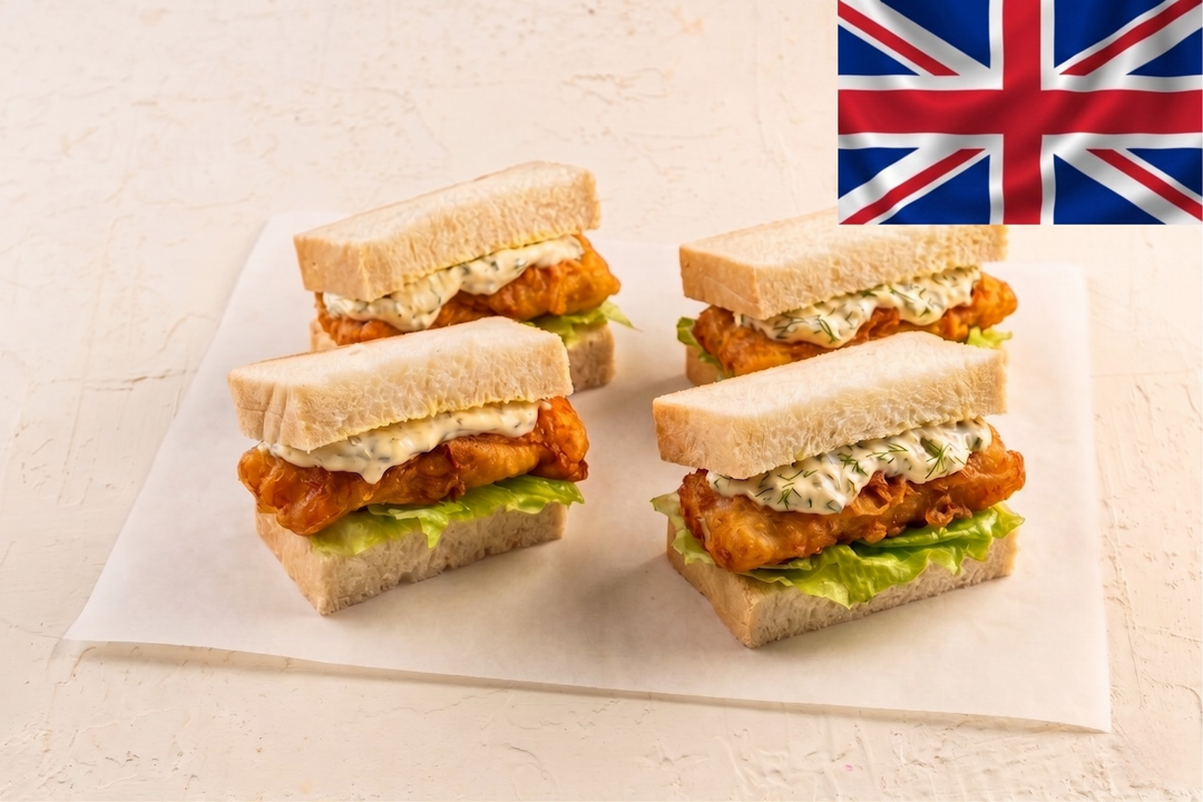 UK Crispy Fish Sandwich