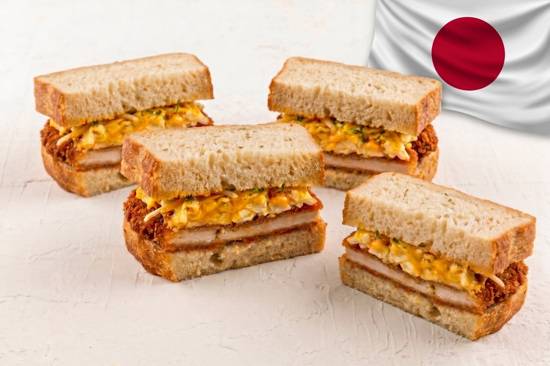 Japanese Chicken Katsu Sando