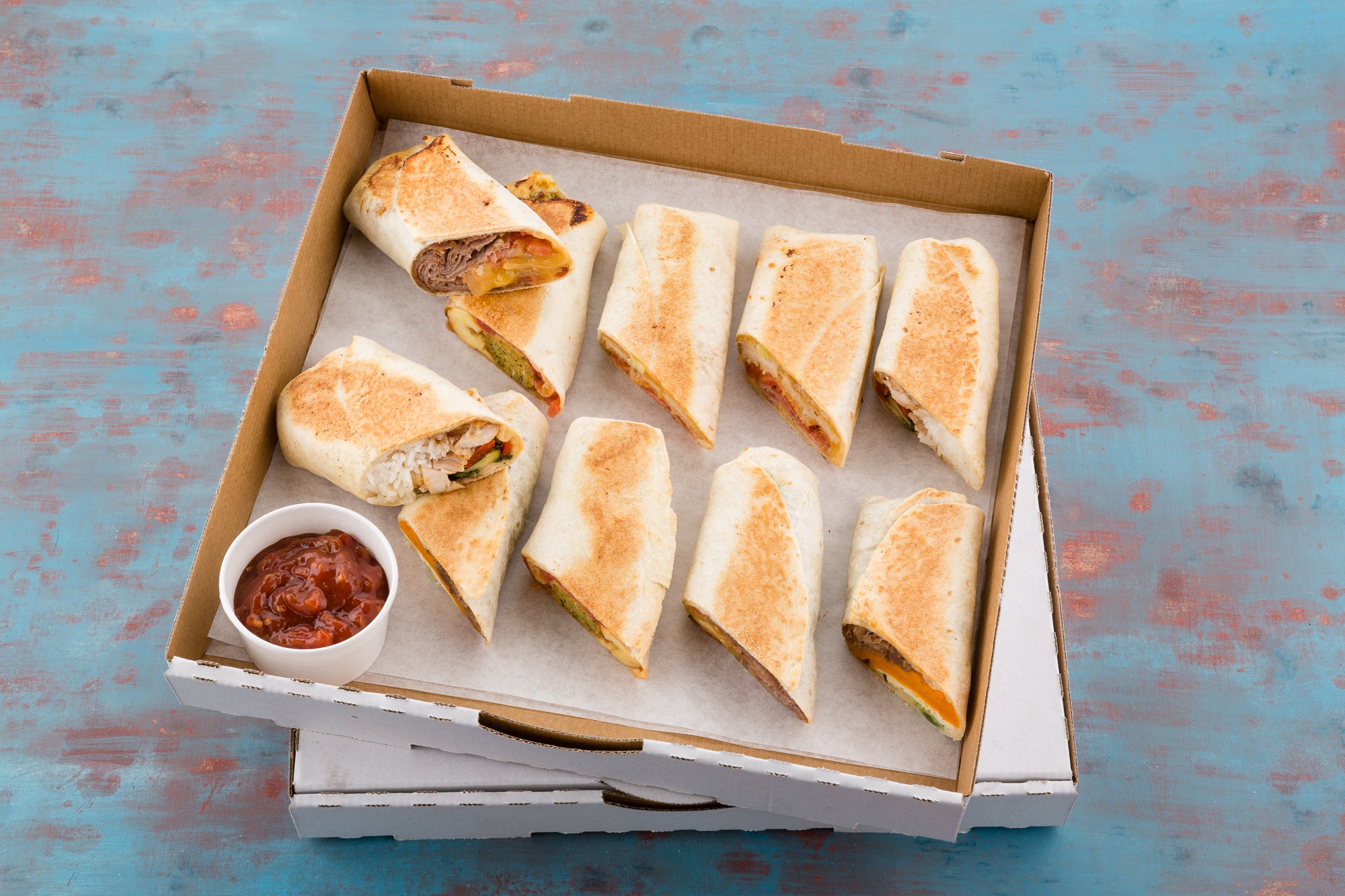 Toasted Tortilla Wraps in a Box