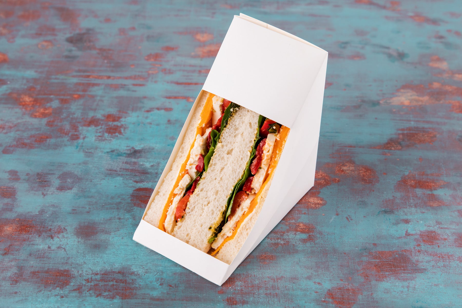 Gluten Free Impressive Point Sandwich Wedge For 1